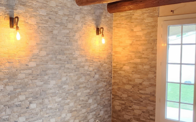 Habillage mur parement